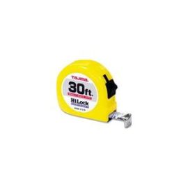 TAJIMA GS-C16/5MBW Tape Measure - 16ft/5m x 1in GS-Lock Measuring Tape with  Compatible Clip & Hook