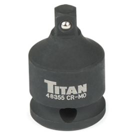 Titan 48355 3/8" Female to 1/4" Male Drive Impact Adapter