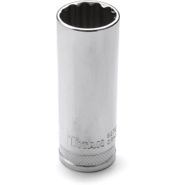 Titan 62721 21mm 1/2in Dr. 12pt Deep Socket